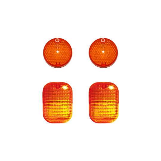 Cabochons clignotant orange Malaguti F12