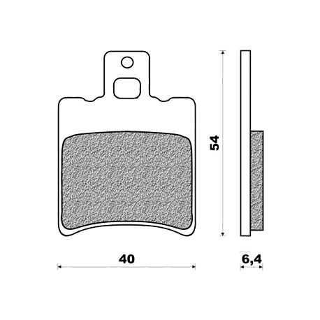 Plaquettes De Frein Newfren Standard BA MBK Booster