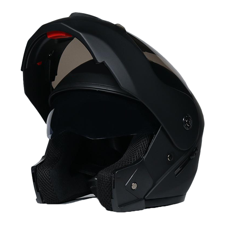 Casque intégral modulable noir