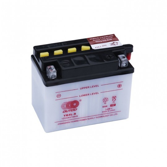 Batterie OUTDO YB4L-B 12V-4AH (Avec Acide)