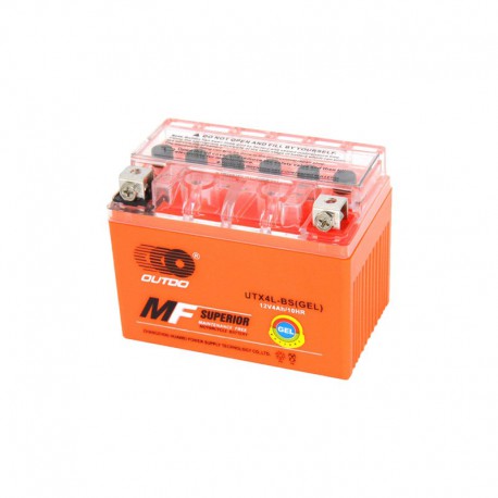 Batterie OUTDO UTX4L-BS gel 12V-4AH