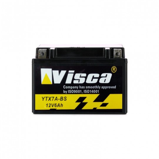 Batterie Visca YTX7A-BS acide 12V 6Ah